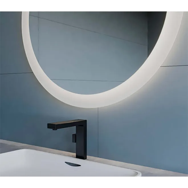 Espejo de baño a medida luz LED redondo Willow Bathdecor
