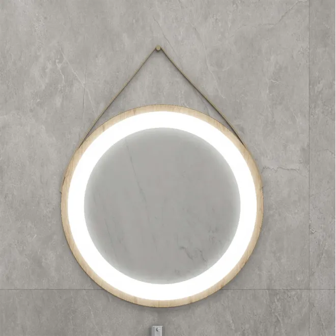 ESPEJO DE BAÑO CON LUZ LED UMBA REDONDO BATHDECOR