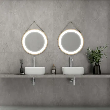 Espejo de baño con luz LED Umba Bathdecor | TiendaInicia