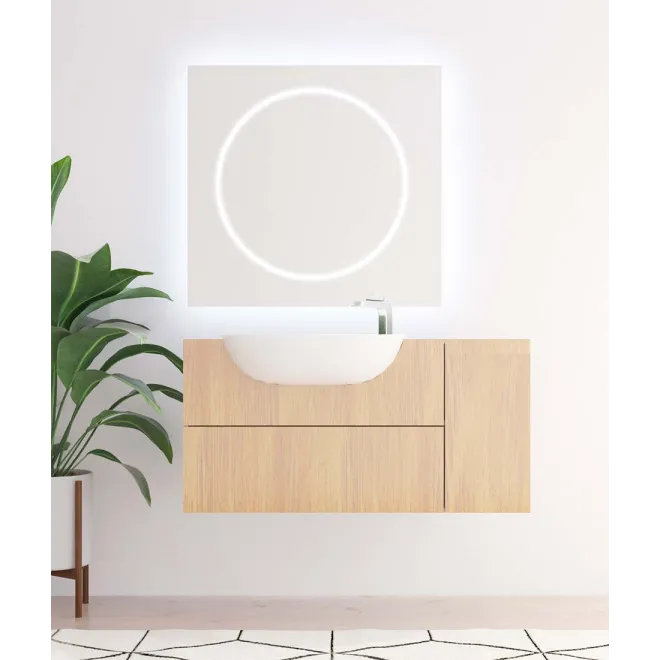 Espejo de baño con luz LED Rigel Bathdecor | TiendaInicia