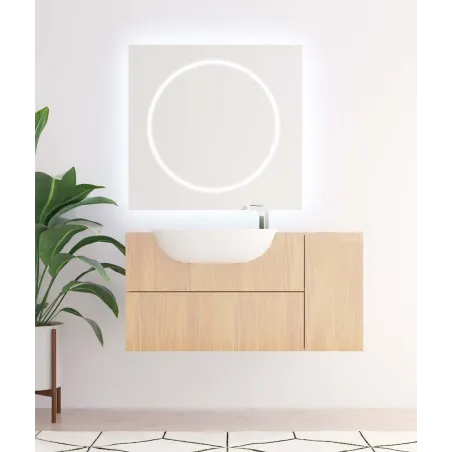 Espejo de baño con luz LED Rigel Bathdecor | TiendaInicia