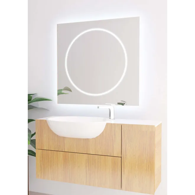 Espejo de baño con luz LED Rigel Bathdecor | TiendaInicia