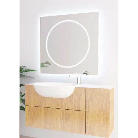 Espejo de baño con luz LED Rigel Bathdecor | TiendaInicia