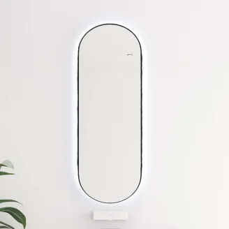 ESPEJO DE BAÑO CON LUZ LED TILO OVALADO BATHDECOR