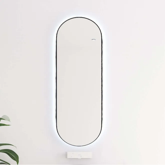 ESPEJO DE BAÑO CON LUZ LED TILO OVALADO BATHDECOR