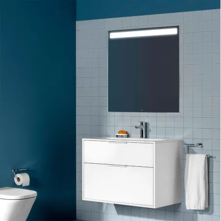 Espejo de baño con luz LED Eidos Roca | TiendaInicia