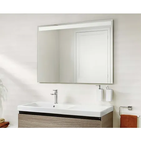 Espejo de baño con luz LED Eidos Roca | TiendaInicia