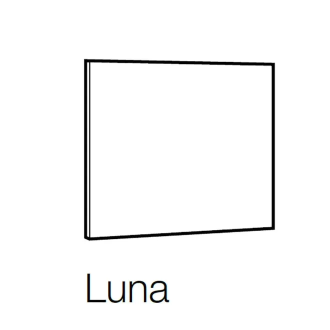 Espejo de baño rectangular Luna Roca | TiendaInicia