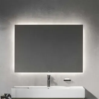 ESPEJO DE BAÑO CON LUZ LED LUNA AMBIENT RECTANGULAR ROCA