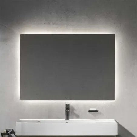 ESPEJO DE BAÑO CON LUZ LED LUNA AMBIENT RECTANGULAR ROCA