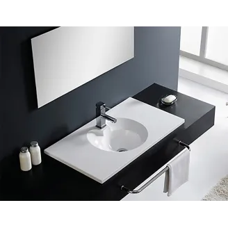 ENCIMERA LAVABO OVNI RECTANGULAR BATHCO