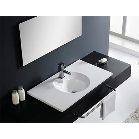 ENCIMERA LAVABO OVNI RECTANGULAR BATHCO