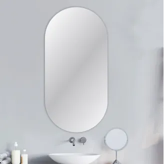 ESPEJO DE BAÑO CON LUZ LED ALICE OVALADO BATHDECOR