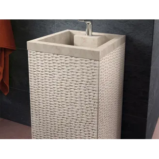 LAVABO DE PIEDRA BORNEO CUADRADO BATHCO