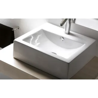 LAVABO SOBRE ENCIMERA BOLONIA RECTANGULAR BATHCO