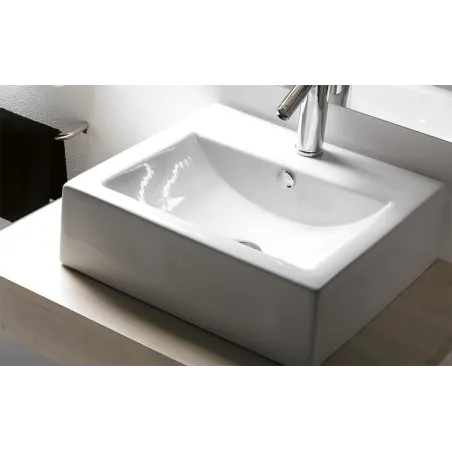 LAVABO SOBRE ENCIMERA BOLONIA RECTANGULAR BATHCO