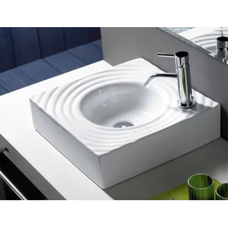 LAVABO SOBRE ENCIMERA GOTA RECTANGULAR BATHCO