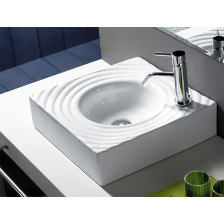 LAVABO SOBRE ENCIMERA GOTA RECTANGULAR BATHCO