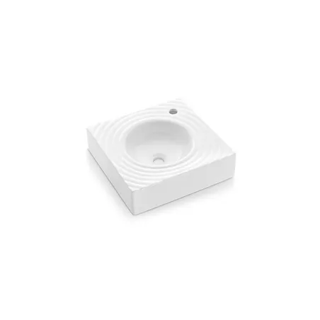 LAVABO SOBRE ENCIMERA GOTA - FONDO BLANCO