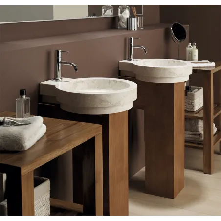 LAVABO DE PIEDRA ICONO REDONDO BATHCO