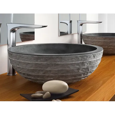 LAVABO DE PIEDRA PUKET REDONDO BATHCO