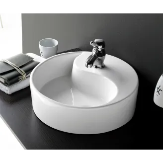 LAVABO SOBRE ENCIMERA YIN YANG REDONDO BATHCO