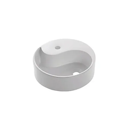 LAVABO SOBRE ENCIMERA YIN YANG - FONDO BLANCO