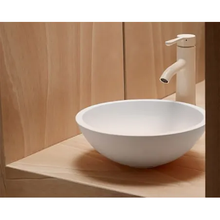 LAVABO SOBRE ENCIMERA POLARIS SOLID SURFACE BATHCO
