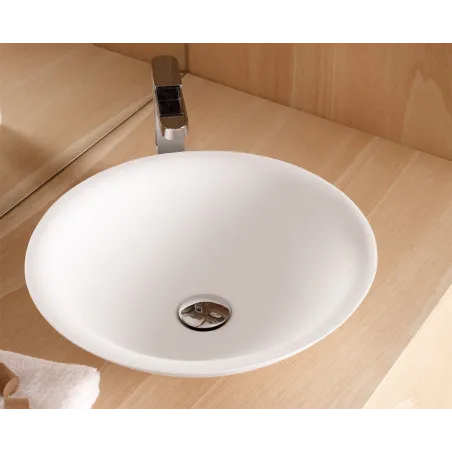 LAVABO SOBRE ENCIMERA PIAMONTE SOLID SURFACE BATHCO