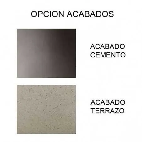 ACABADOS ENCIMERA LAVABO CAMARGO RECTANGULAR BATHCO
