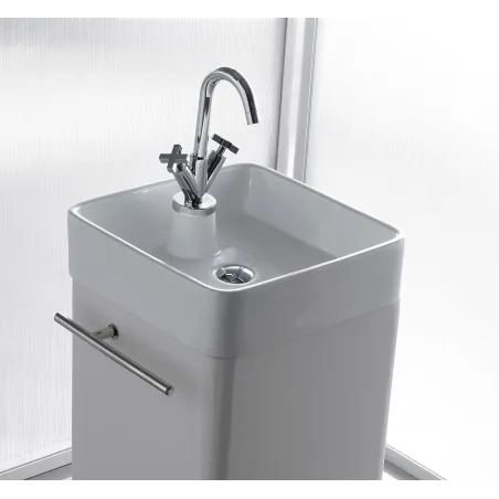 LAVABO SOBRE ENCIMERA ISLA CUADRADO BATHCO