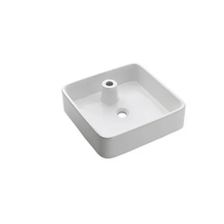 LAVABO SOBRE ENCIMERA ISLA - FONDO BLANCO