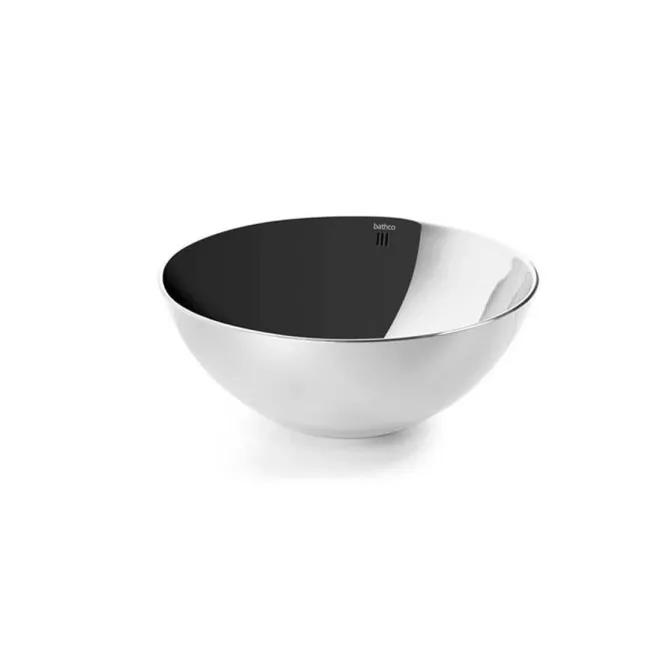 LAVABO SOBRE ENCIMERA GAMA ACERO - FONDO BLANCO