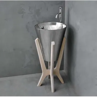 LAVABO SOBRE ENCIMERA PEDRAZA ACERO BATHCO