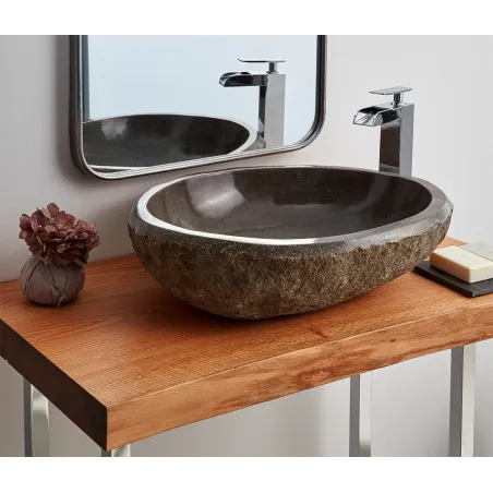 LAVABO DE PIEDRA RIO OVALADO BATHCO