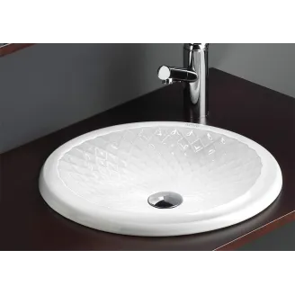 LAVABO ENCASTRE RELIEF REDONDO BATHCO