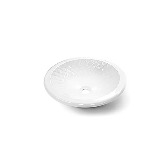 LAVABO ENCASTRE RELIEF - FONDO BLANCO