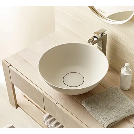 LAVABO SOBRE ENCIMERA NEW CUENCA REDONDO BATHCO