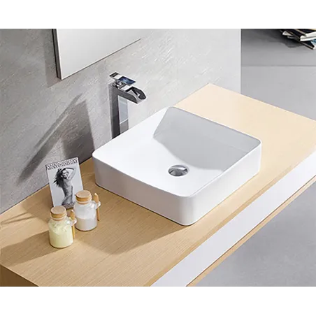 LAVABO SOBRE ENCIMERA NILO CUADRADO BATHCO