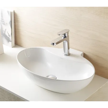 LAVABO SOBRE ENCIMERA NEW MALAGA OVALADO BATHCO