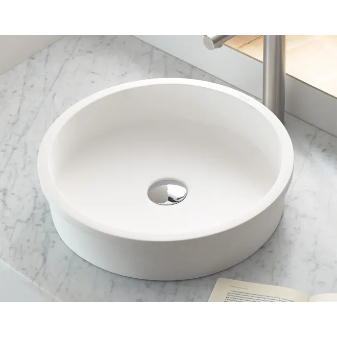 LAVABO SOBRE ENCIMERA BELTED SOLID SURFACE BATHCO
