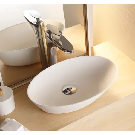LAVABO SOBRE ENCIMERA TRIESTE SOLID SURFACE BATHCO