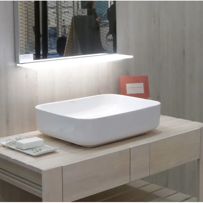 LAVABO SOBRE ENCIMERA DINAN 50 RECTANGULAR BATHCO