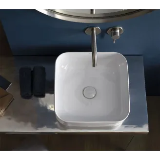 LAVABO SOBRE ENCIMERA DINAN 40 CUADRADO BATHCO