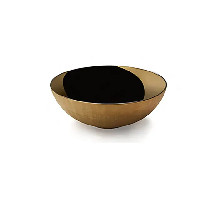LAVABO SOBRE ENCIMERA BREST ORO  - FONDO BLANCO