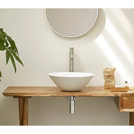 LAVABO SOBRE ENCIMERA PLASENCIA REDONDO BATHCO