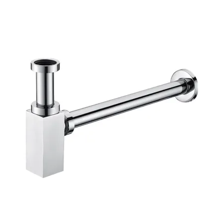 SIFON LAVABO CUADRADO CROMO BAALNEO