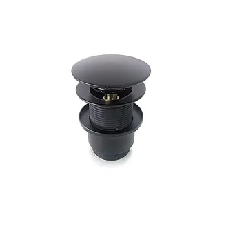 VALVULA LAVABO CLICK CLACK NEGRO MATE BATHCO