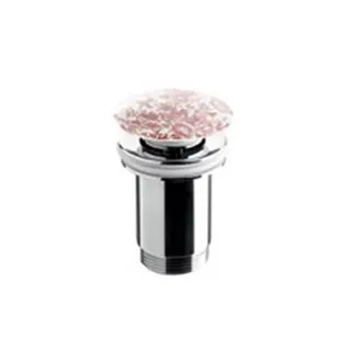 VALVULA LAVABO CLICK CLACK TAPA PORCELANA DECORADA BATHCO