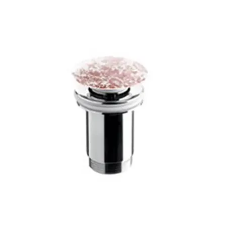 VALVULA LAVABO CLICK CLACK TAPA PORCELANA DECORADA BATHCO